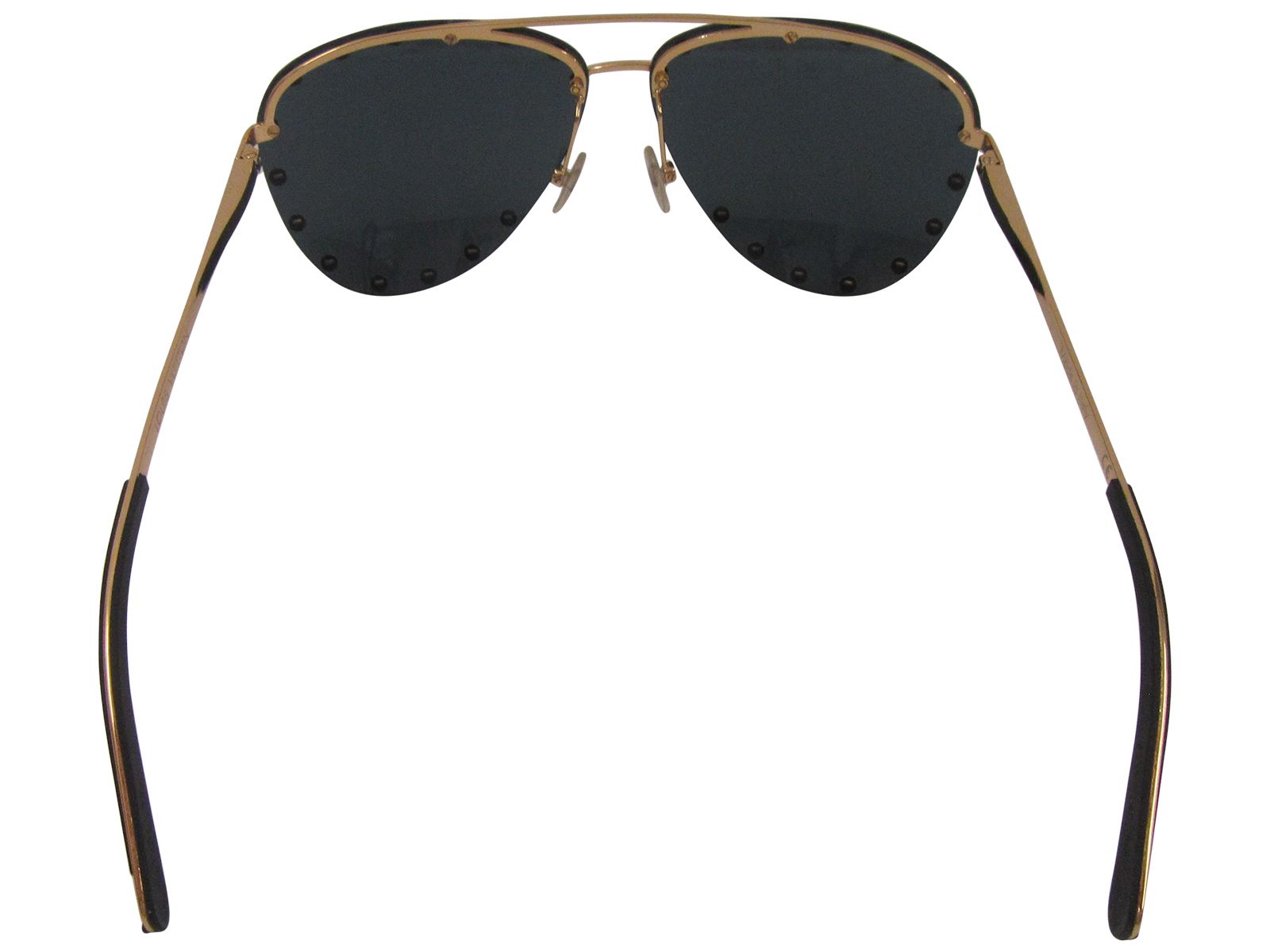 Louis Vuitton Gafas Fiesta, 180&euro;, Accesorios, Azul, Metal - Dorado/Tafetán - Acetato, Vista trasera